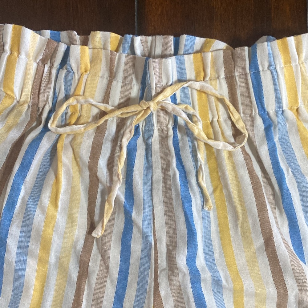 Shein Shorts Linen Size M High Waist - Picture 3 of 7